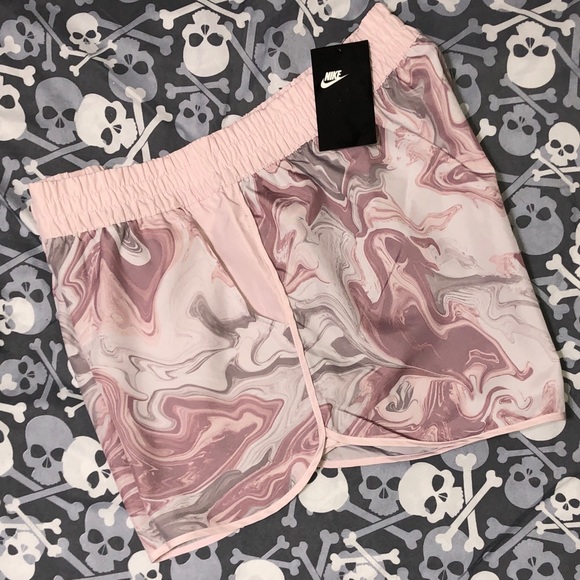 marble nike shorts